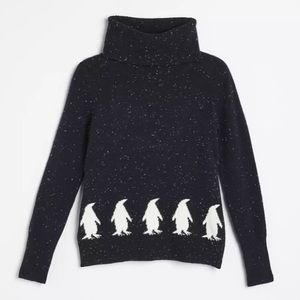 LOFT | Penguin Sweater | Cowl Neck